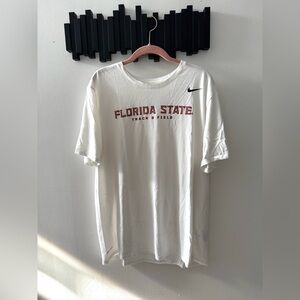 Nike White Florida State Track & Field Tee